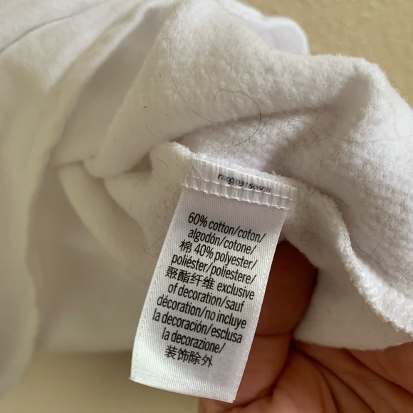 VS Sport Athletic Long Sleeve Cropped Sweatshirt Top 🌴 - Picture 6 of 7